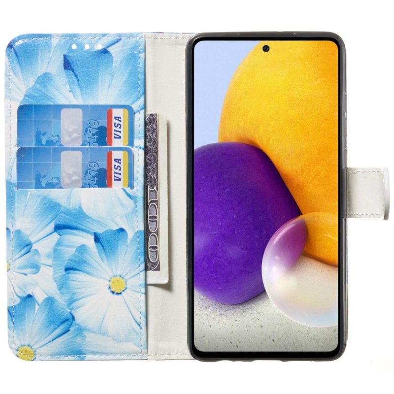 Folio Deksel Til Samsung Galaxy A33 5G Blomsterstilen