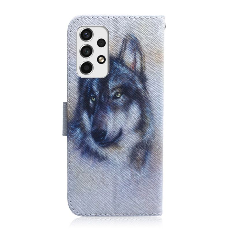 Folio Deksel Til Samsung Galaxy A33 5G Canine Gaze