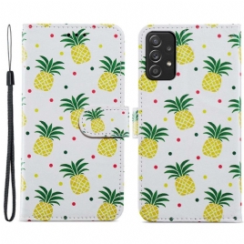 Lærdeksel Til Samsung Galaxy A33 5G Flere Ananas