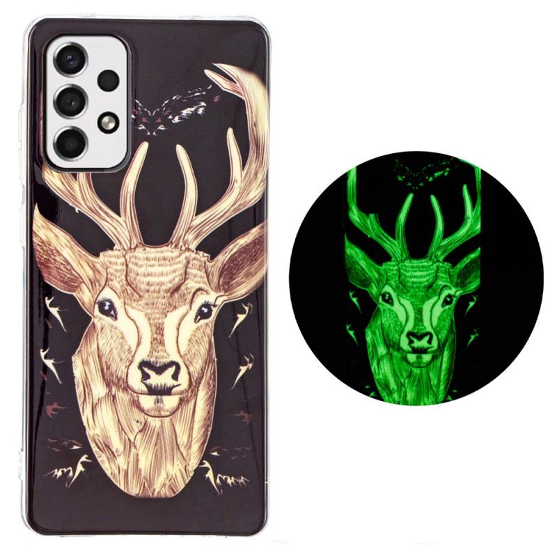 Mobildeksel Til Samsung Galaxy A33 5G Fluorescerende Majestic Stag