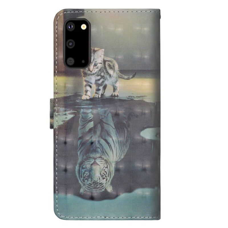 Folio Deksel Til Samsung Galaxy S20 Ultra Ernest The Tiger