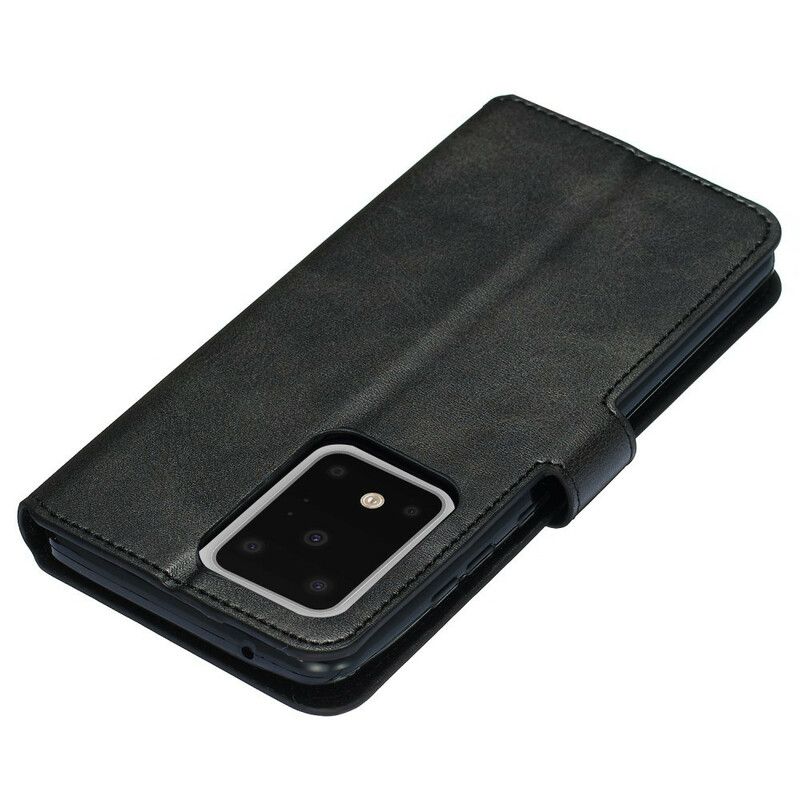 Folio Deksel Til Samsung Galaxy S20 Ultra Faux Leather Nye Farger