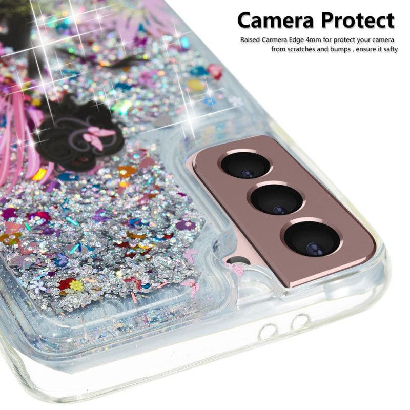 Deksel Til Samsung Galaxy S22 5G Even Glitter