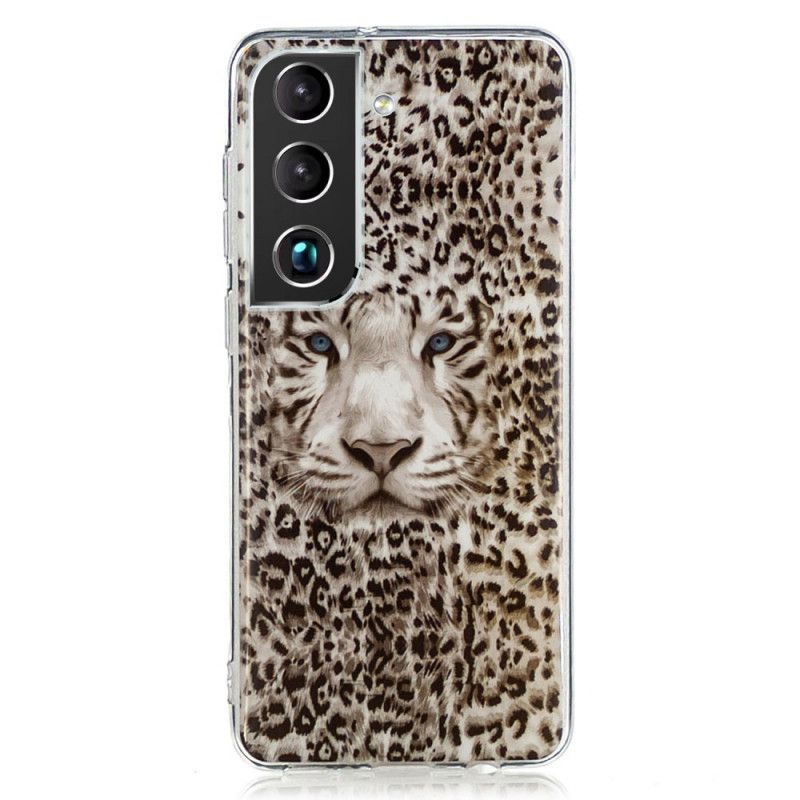 Deksel Til Samsung Galaxy S22 5G Fluorescerende Leopard