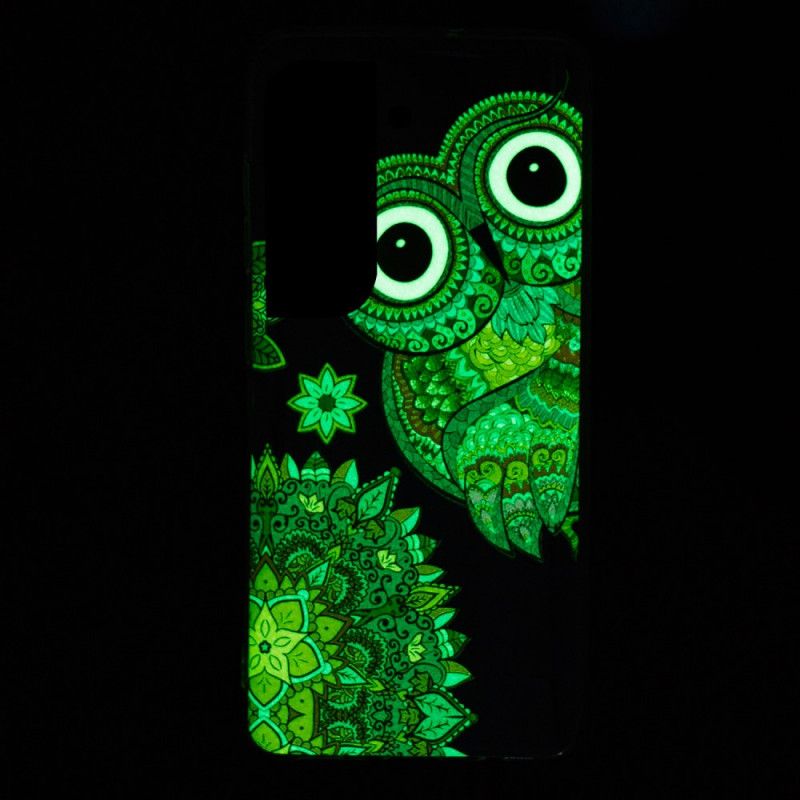 Deksel Til Samsung Galaxy S22 5G Fluorescerende Mandalaugle