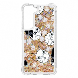 Deksel Til Samsung Galaxy S22 5G Mr Glitter Dog