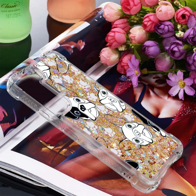 Deksel Til Samsung Galaxy S22 5G Mr Glitter Dog