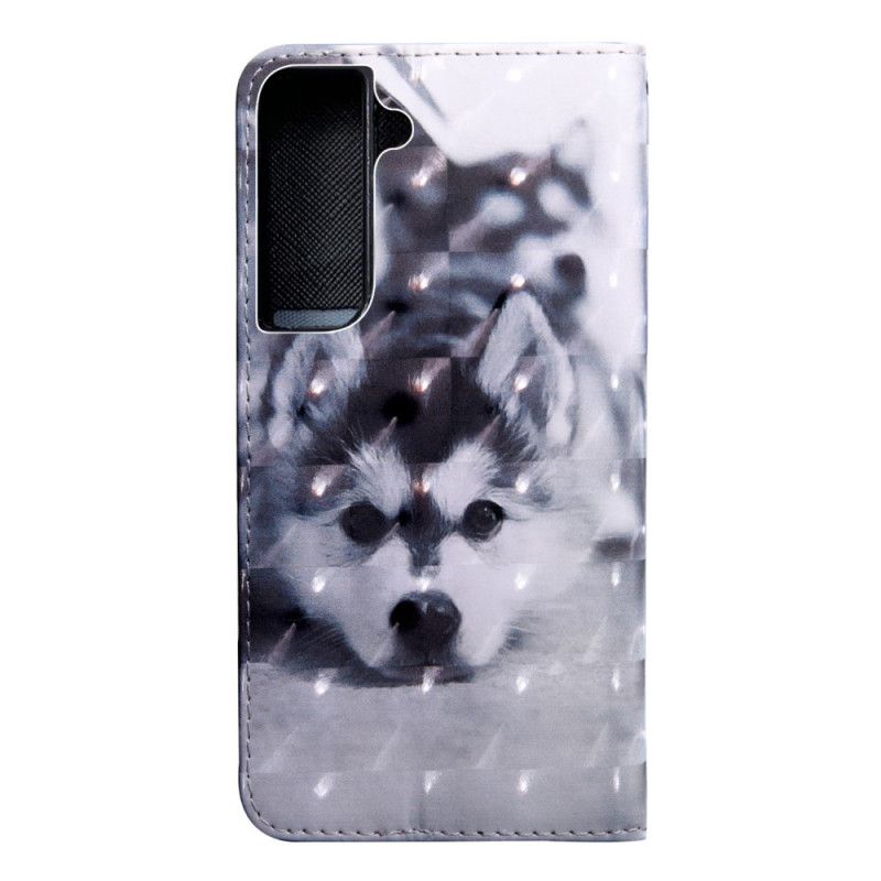 Folio Deksel Til Samsung Galaxy S22 5G Gustave The Dog