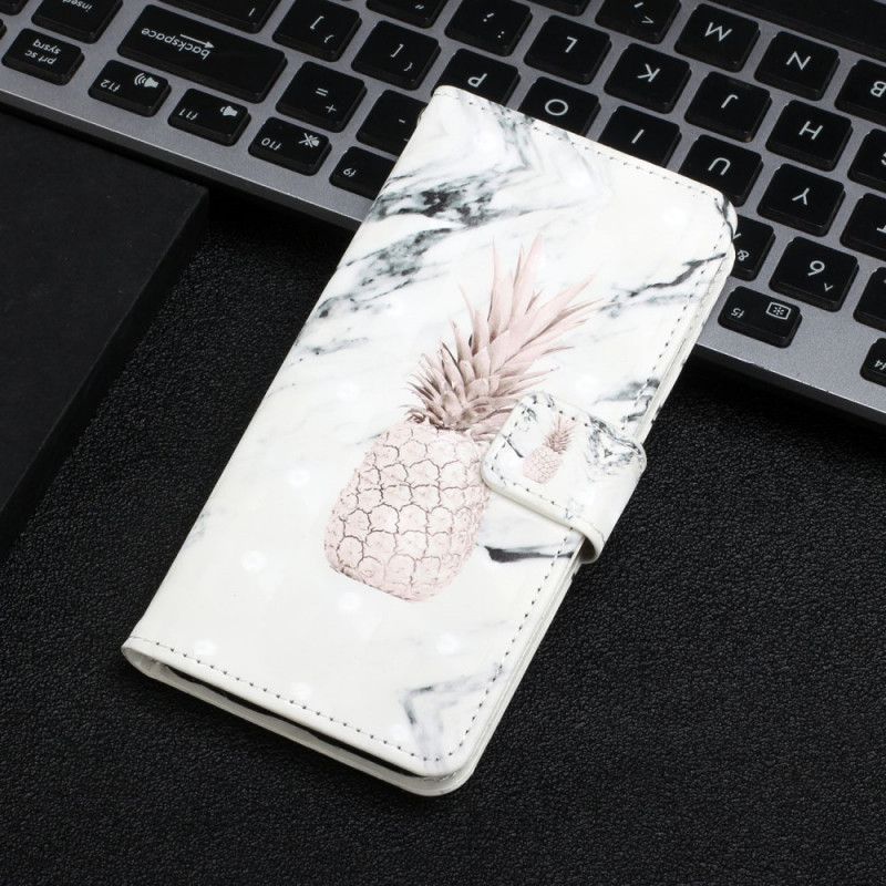 Folio Deksel Til Samsung Galaxy S22 5G Lys Ananas