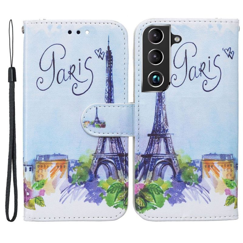 Folio Deksel Til Samsung Galaxy S22 5G Maleri Paris