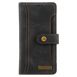 Folio Deksel Til Samsung Galaxy S22 5G Med Case Craft Stropp