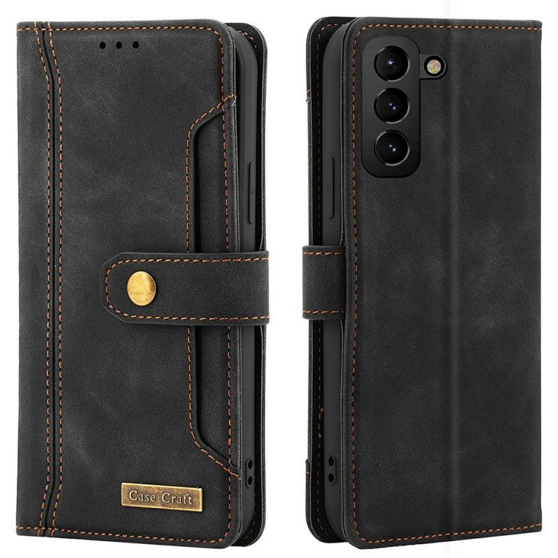 Folio Deksel Til Samsung Galaxy S22 5G Med Case Craft Stropp