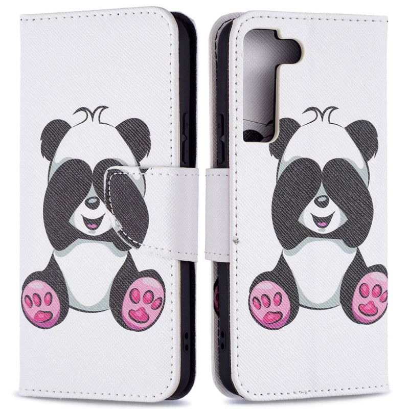 Folio Deksel Til Samsung Galaxy S22 5G Pandamoro