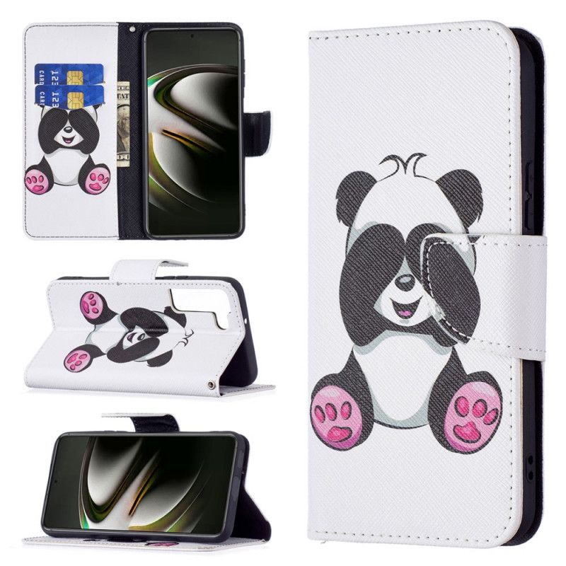 Folio Deksel Til Samsung Galaxy S22 5G Pandamoro