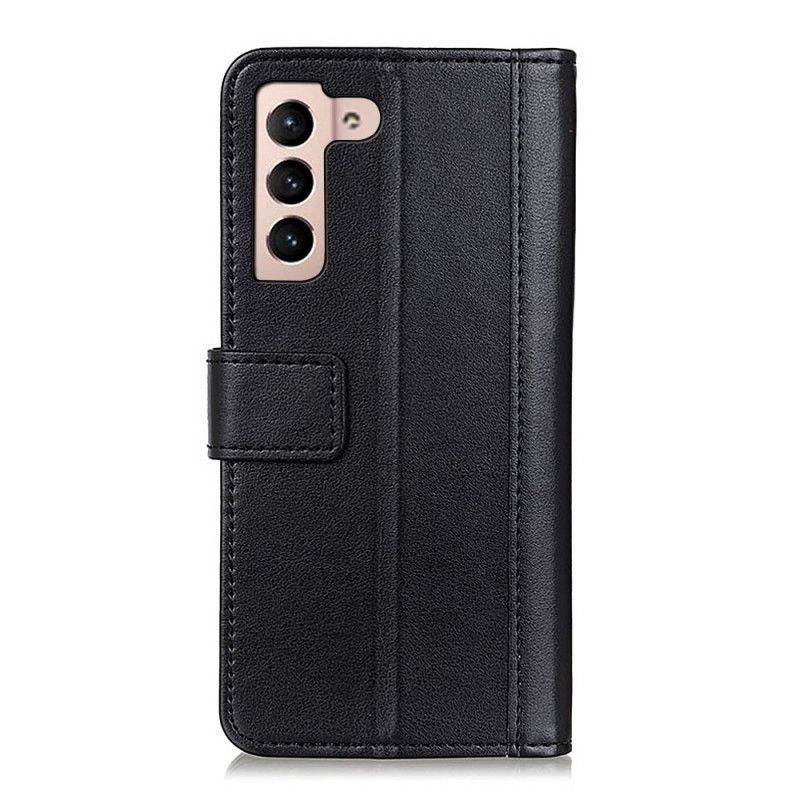 Folio Deksel Til Samsung Galaxy S22 5G Style Leather Elegance