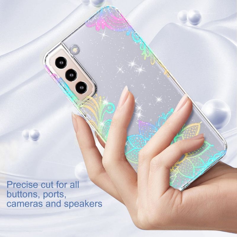 Mobildeksel Til Samsung Galaxy S22 5G Fleksibel Silikonmandala