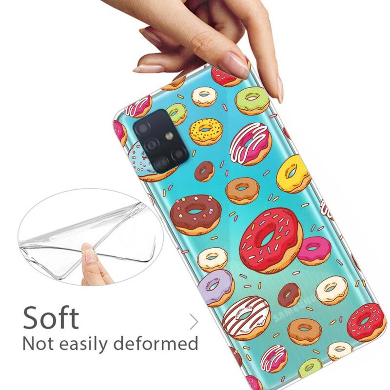 Deksel Til Samsung Galaxy A71 Elsker Donuts