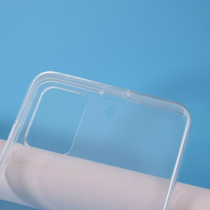 Deksel Til Samsung Galaxy A71 Transparent 2 Avtakbare Deler