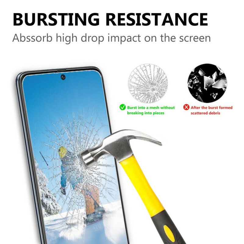 Herdet Glass (2.5D) Beskyttelse For Skjermen På Samsung Galaxy A71
