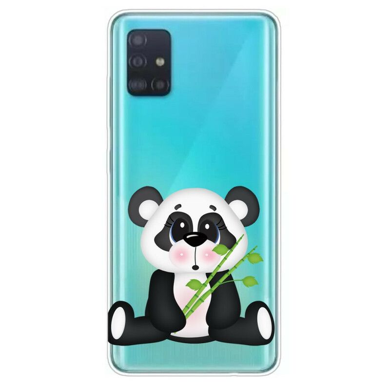 Mobildeksel Til Samsung Galaxy A71 Transparent Trist Panda