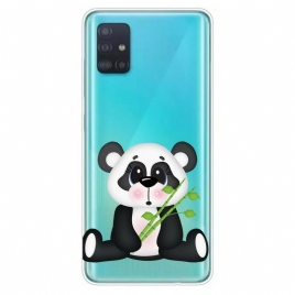 Mobildeksel Til Samsung Galaxy A71 Transparent Trist Panda