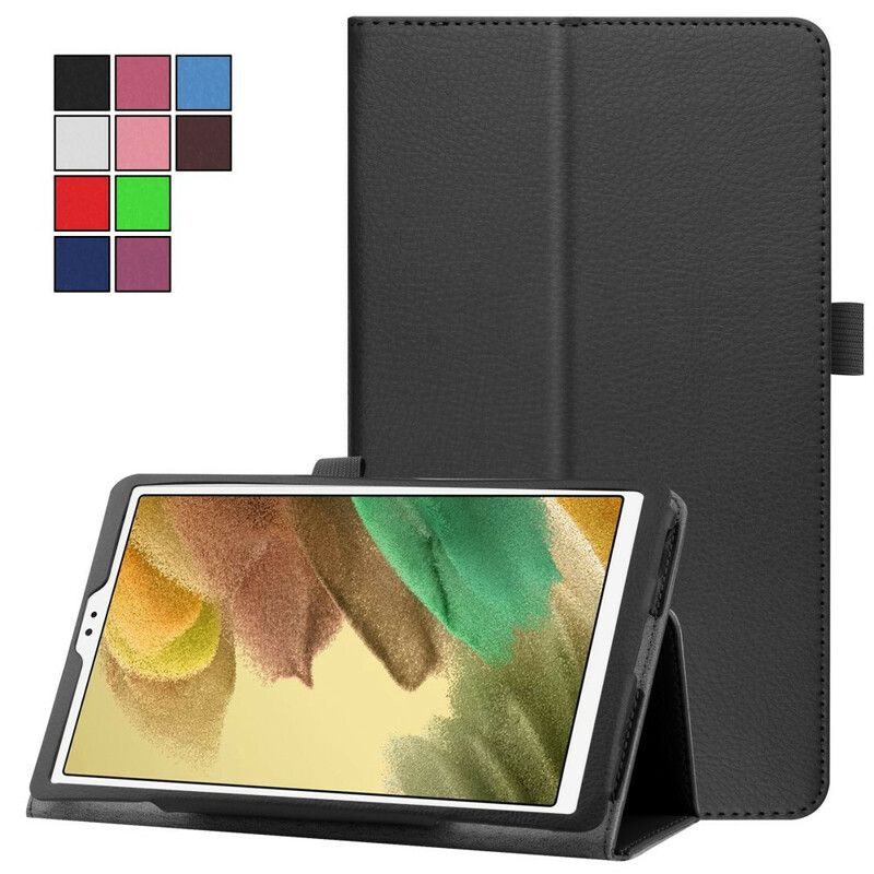 Etui Til Samsung Galaxy Tab A7 Lite 2 Litchi Persienner I Kunstskinn