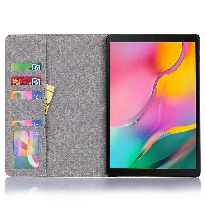 Etui Til Samsung Galaxy Tab A7 Lite Teksturert