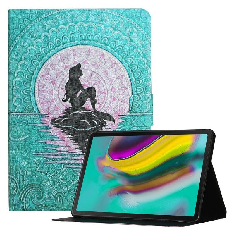 Folio Deksel Til Samsung Galaxy Tab A7 Lite Havfrue Mandala