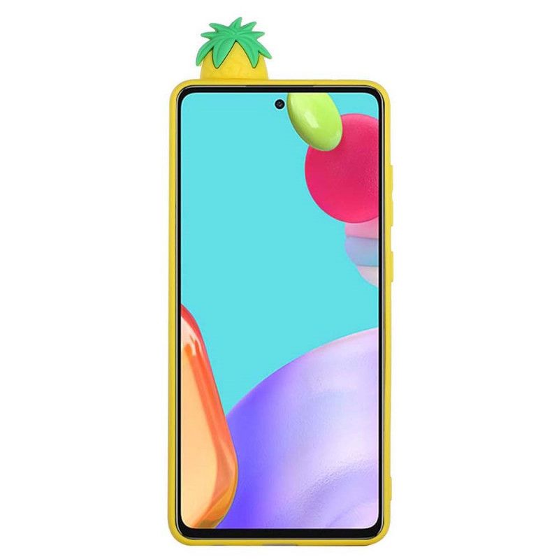 Deksel Til Samsung Galaxy A53 5G 3d Ananas