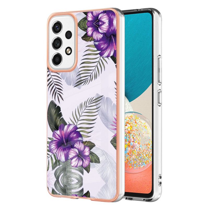 Deksel Til Samsung Galaxy A53 5G Blomster