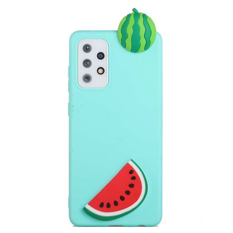 Deksel Til Samsung Galaxy A53 5G Vannmelon 3d