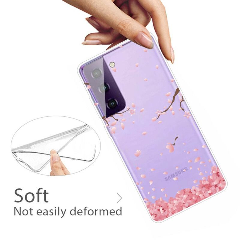 Deksel Til Samsung Galaxy S21 FE Blomstrende Grener