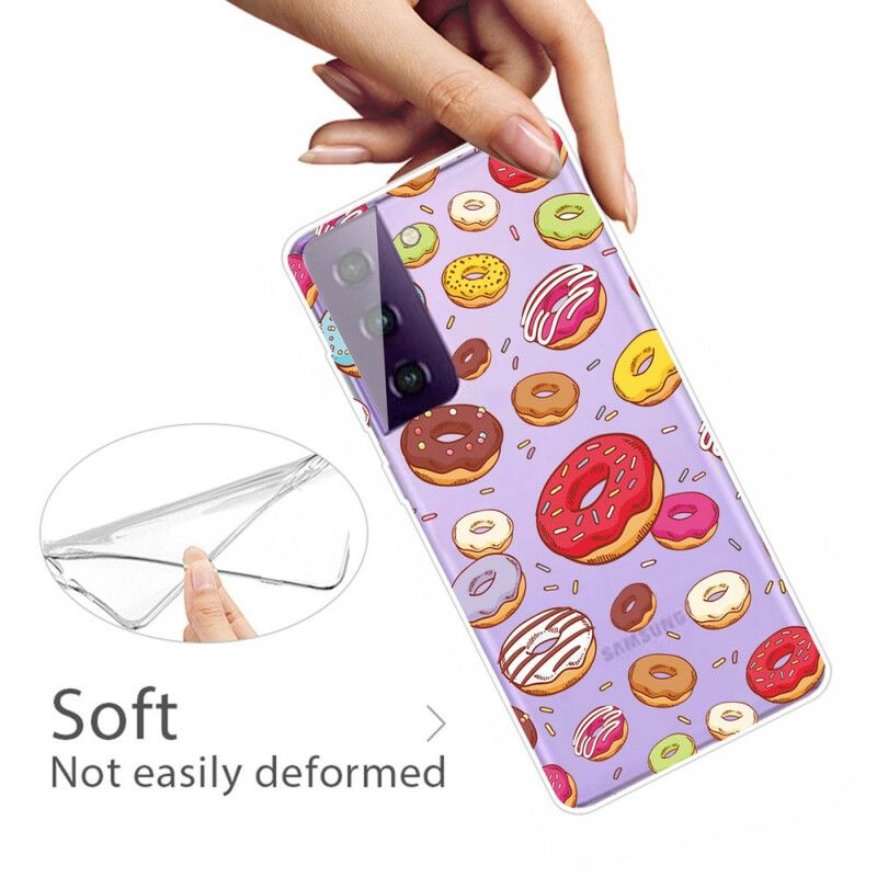 Deksel Til Samsung Galaxy S21 FE Elsker Donuts