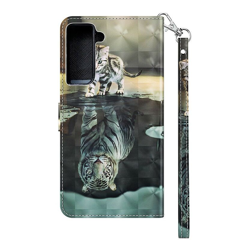 Folio Deksel Til Samsung Galaxy S21 FE Ernest The Tiger