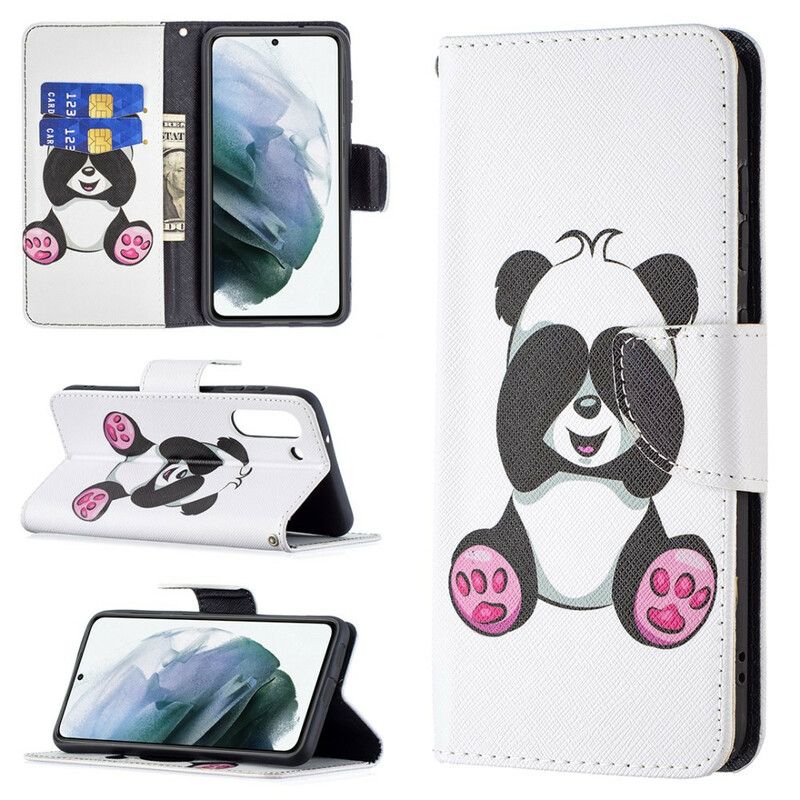 Folio Deksel Til Samsung Galaxy S21 FE Pandamoro