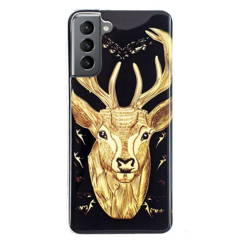 Mobildeksel Til Samsung Galaxy S21 FE Fluorescerende Majestic Stag