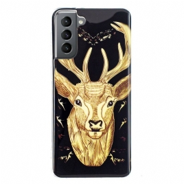 Mobildeksel Til Samsung Galaxy S21 FE Fluorescerende Majestic Stag