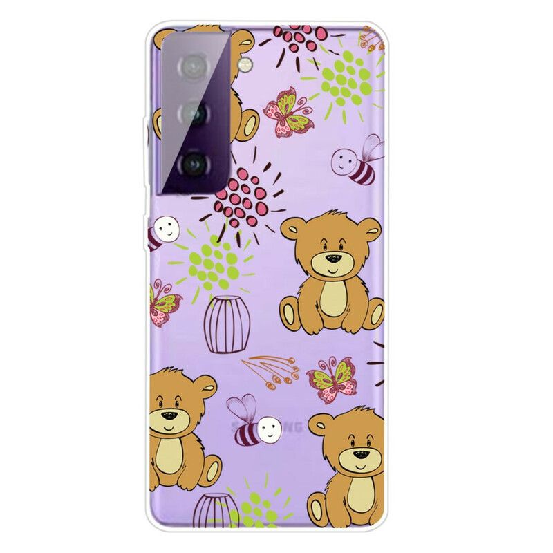 Mobildeksel Til Samsung Galaxy S21 FE Teddy Bears Topp