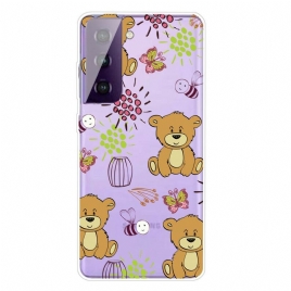 Mobildeksel Til Samsung Galaxy S21 FE Teddy Bears Topp