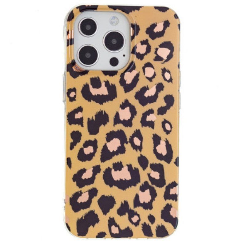 Deksel Til iPhone 15 Pro Max Leopardmønster