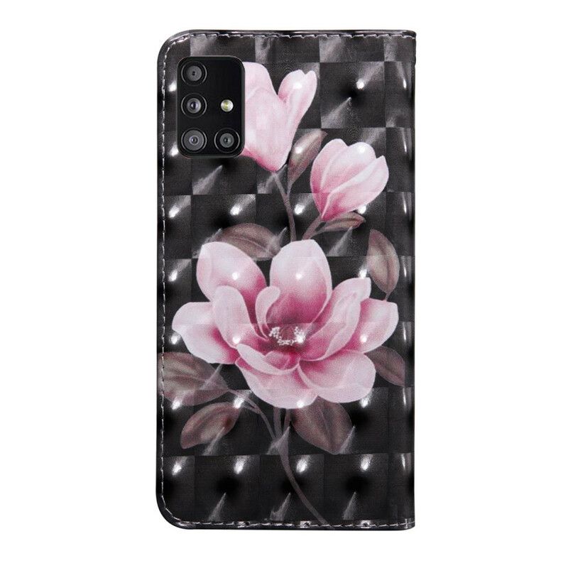 Folio Deksel Til Samsung Galaxy A51 5G Blomstblomster