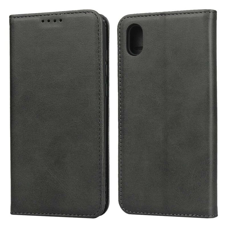 Beskyttelse Deksel Til / Honor 8S Folio Deksel Sobriety Leather Style