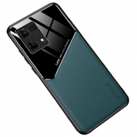 Deksel Til Oppo Reno 7 Premium Kunstskinn