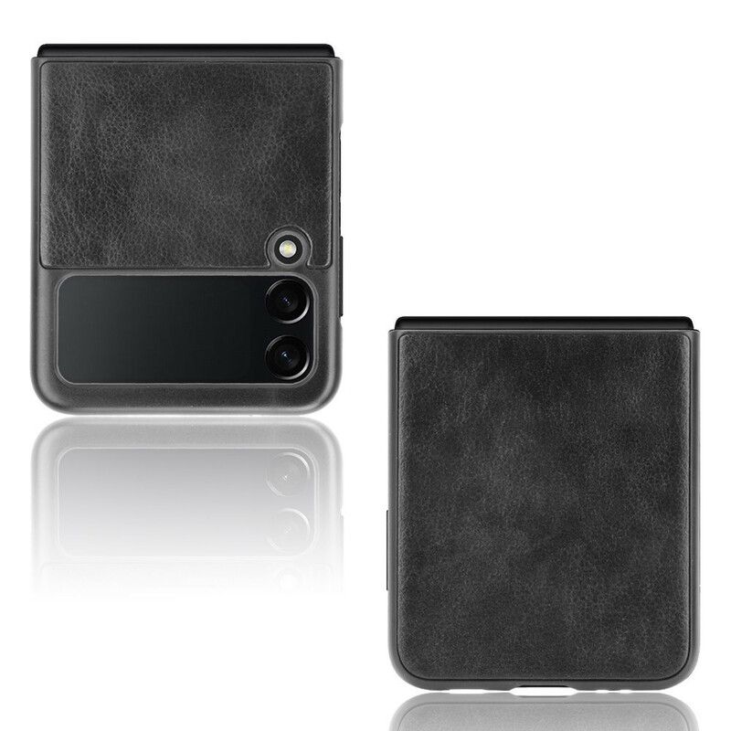 Deksel Til Samsung Galaxy Z Flip 3 5G Folio Deksel Faux Leather Litchi