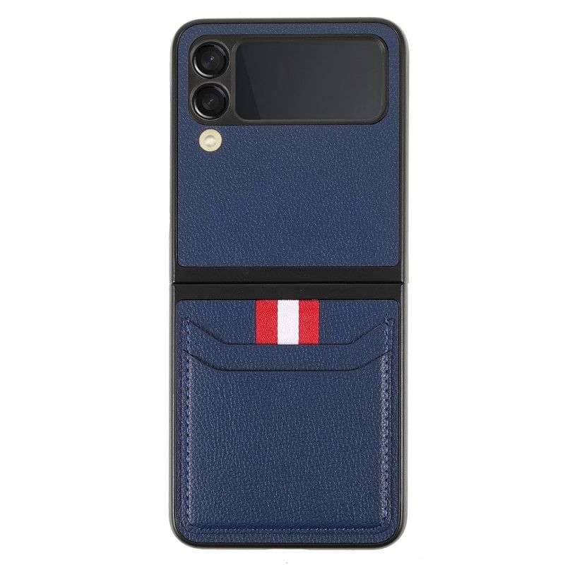 Deksel Til Samsung Galaxy Z Flip 3 5G Folio Deksel Tricolor Kortholder