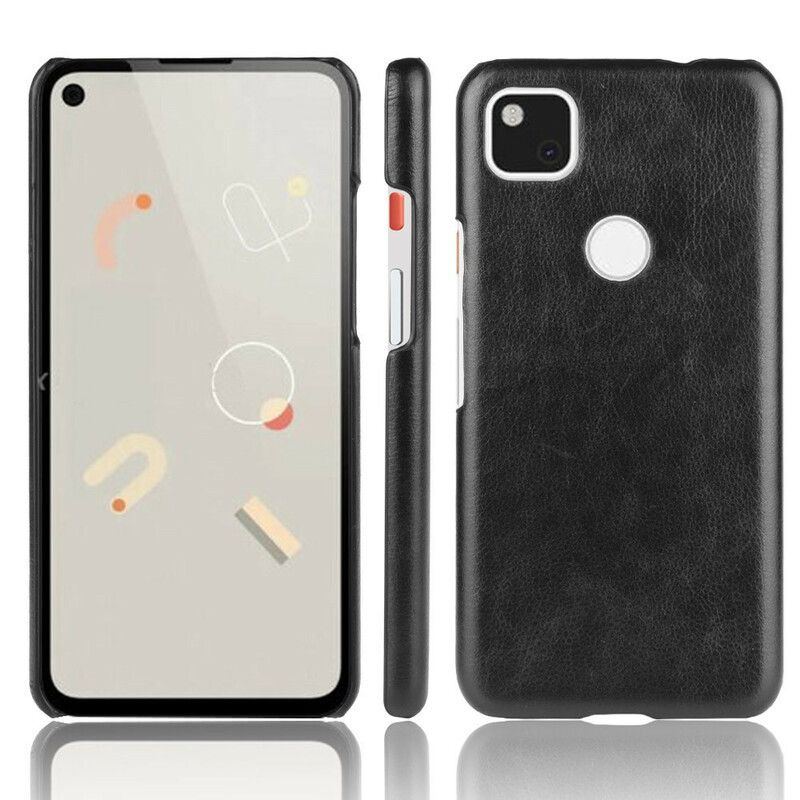 Deksel Til Google Pixel 4a Performance Litchi Leather Effect