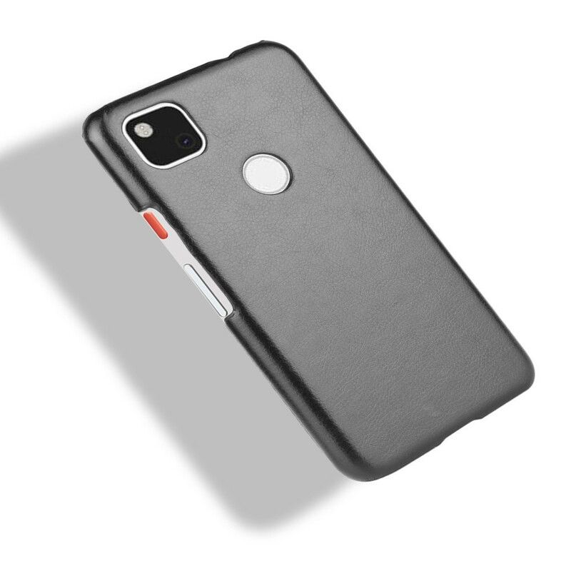 Deksel Til Google Pixel 4a Performance Litchi Leather Effect