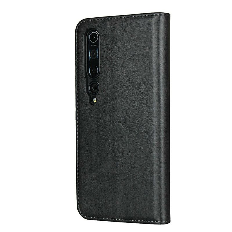 Beskyttelse Deksel Til Xiaomi Mi 10 / 10 Pro Folio Deksel Elegance Split Leather