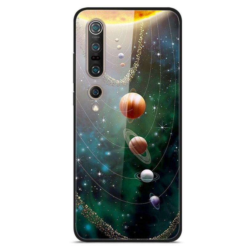 Deksel Til Xiaomi Mi 10 / 10 Pro Herdet Glass Planets Solar System