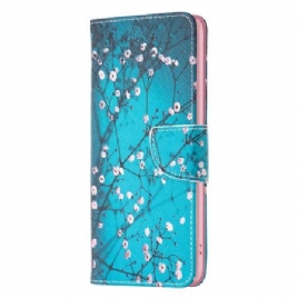 Folio Deksel Samsung Galaxy S24 5g Blomstrende Grener Beskyttelse Deksel